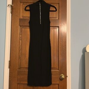 Zara ribbed midi dress